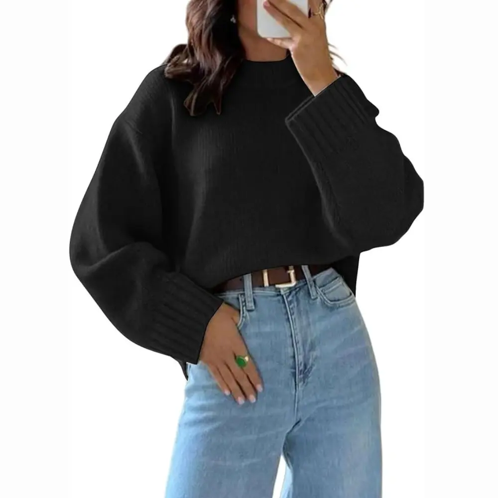 This Crew Neck Sweater for Women Is Cozy Without the Bulk - Image 2