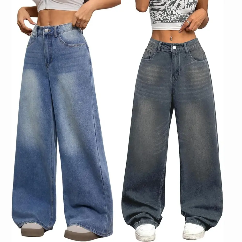 Baggy Jeans: Essential Wide-Leg Denim for Easy Street Style - Image 2