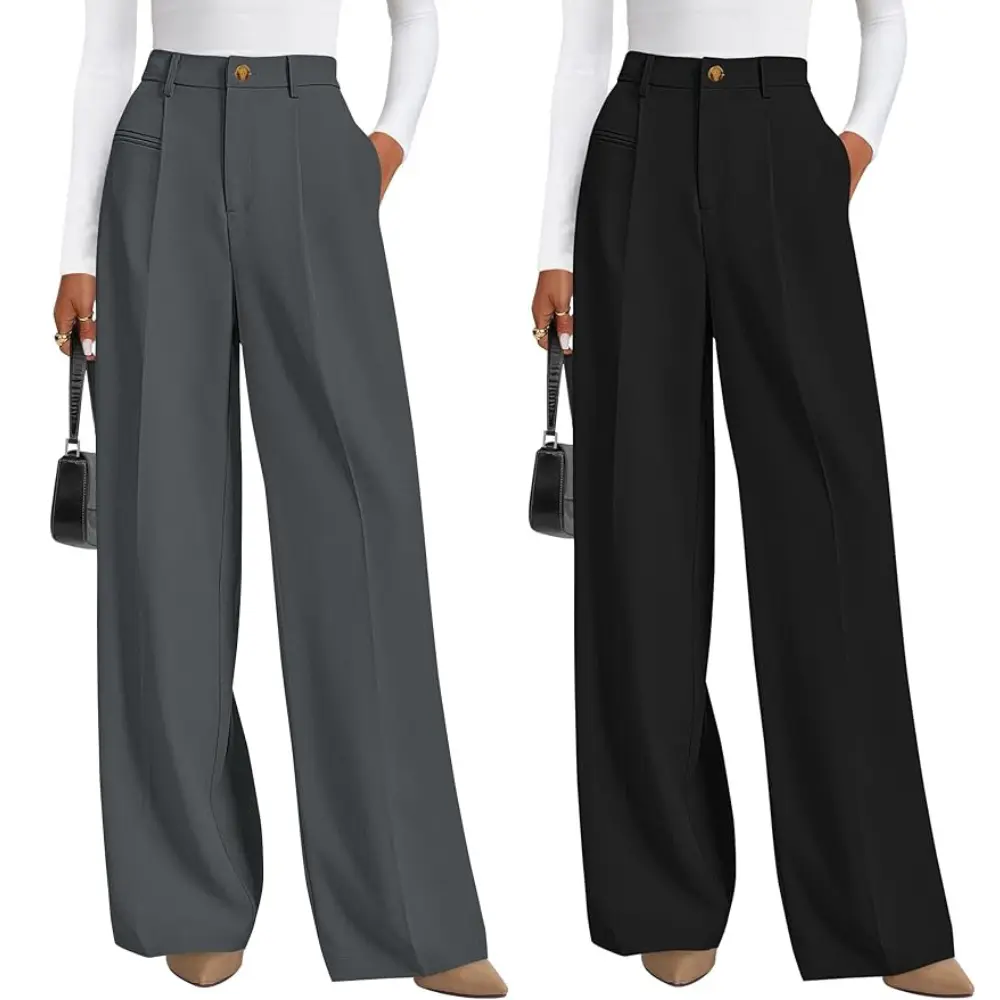 Wide Legs Dress Pants That Make Office Dressing Easier - Image 2