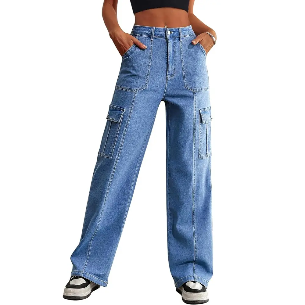 High-Waisted Cargo Pants Make Casual Style Simple and Confident - Image 2