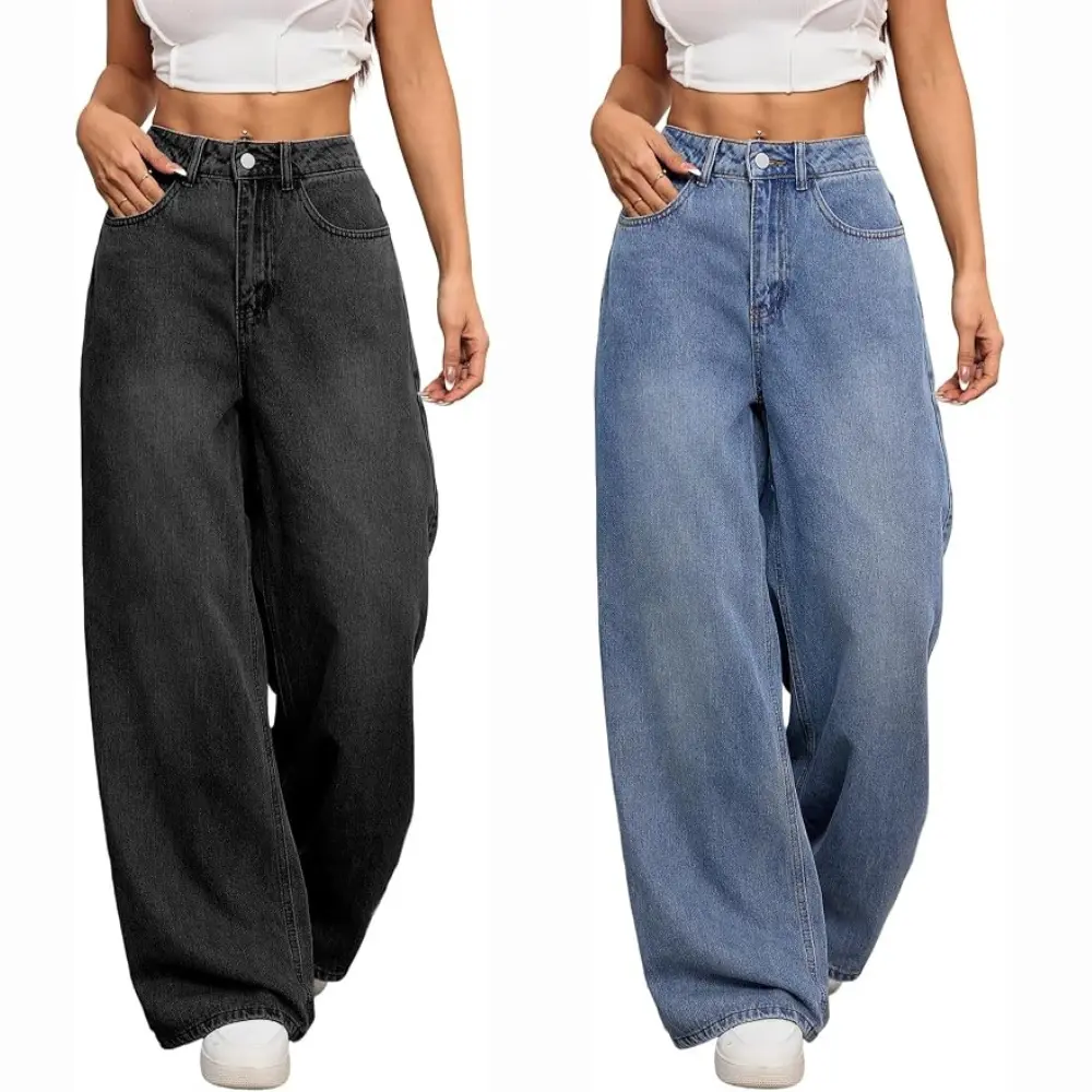Baggy Jeans: Essential Wide-Leg Denim for Easy Street Style - Image 3
