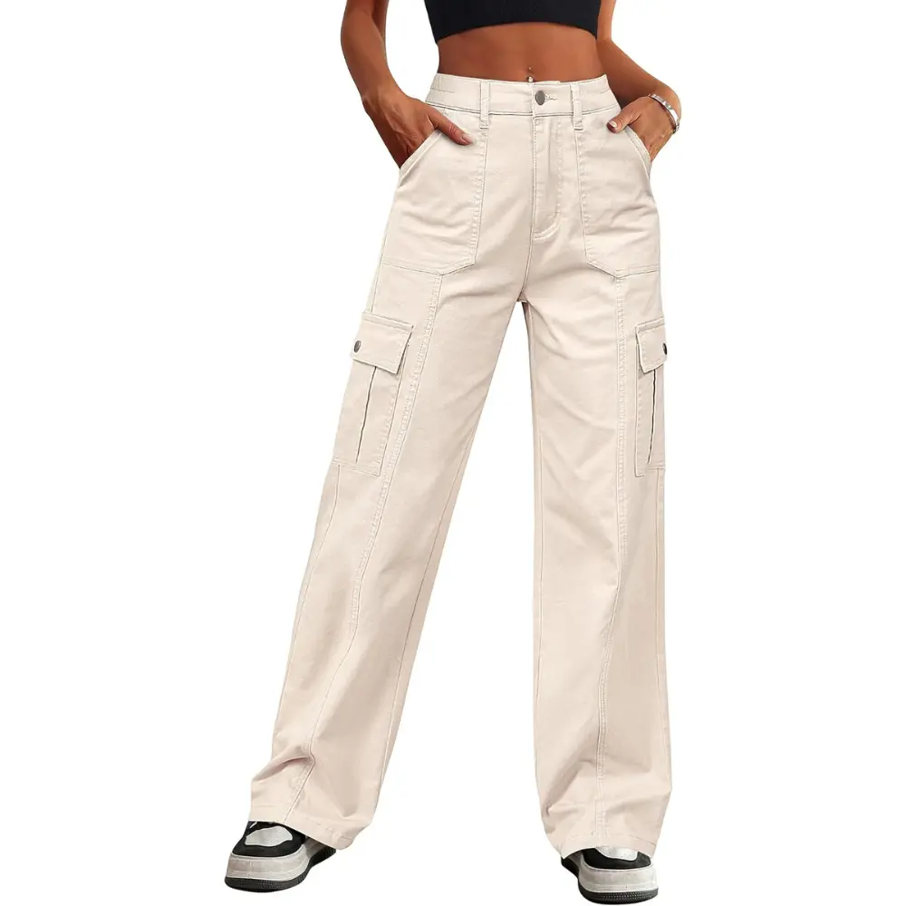 High-Waisted Cargo Pants Make Casual Style Simple and Confident - Image 3