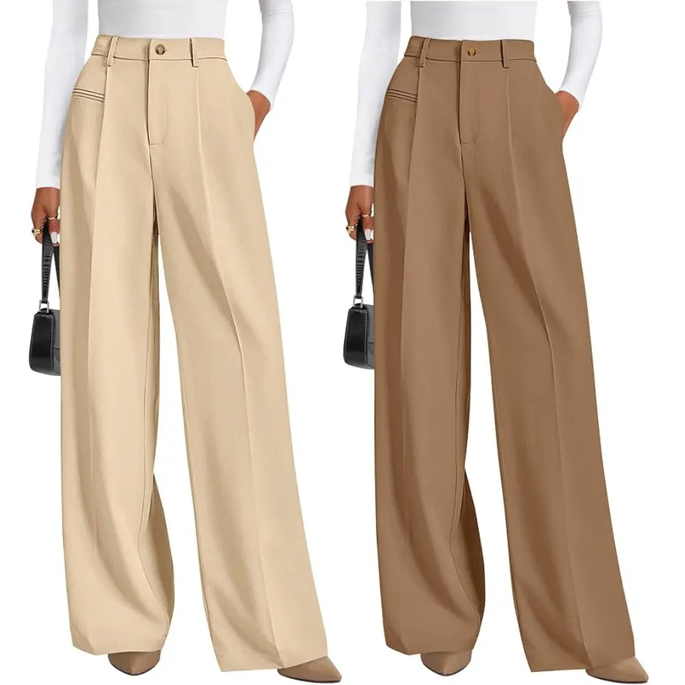 Wide Legs Dress Pants That Make Office Dressing Easier - Image 5