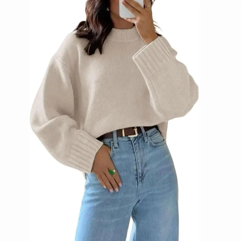 This Crew Neck Sweater for Women Is Cozy Without the Bulk - Image 6