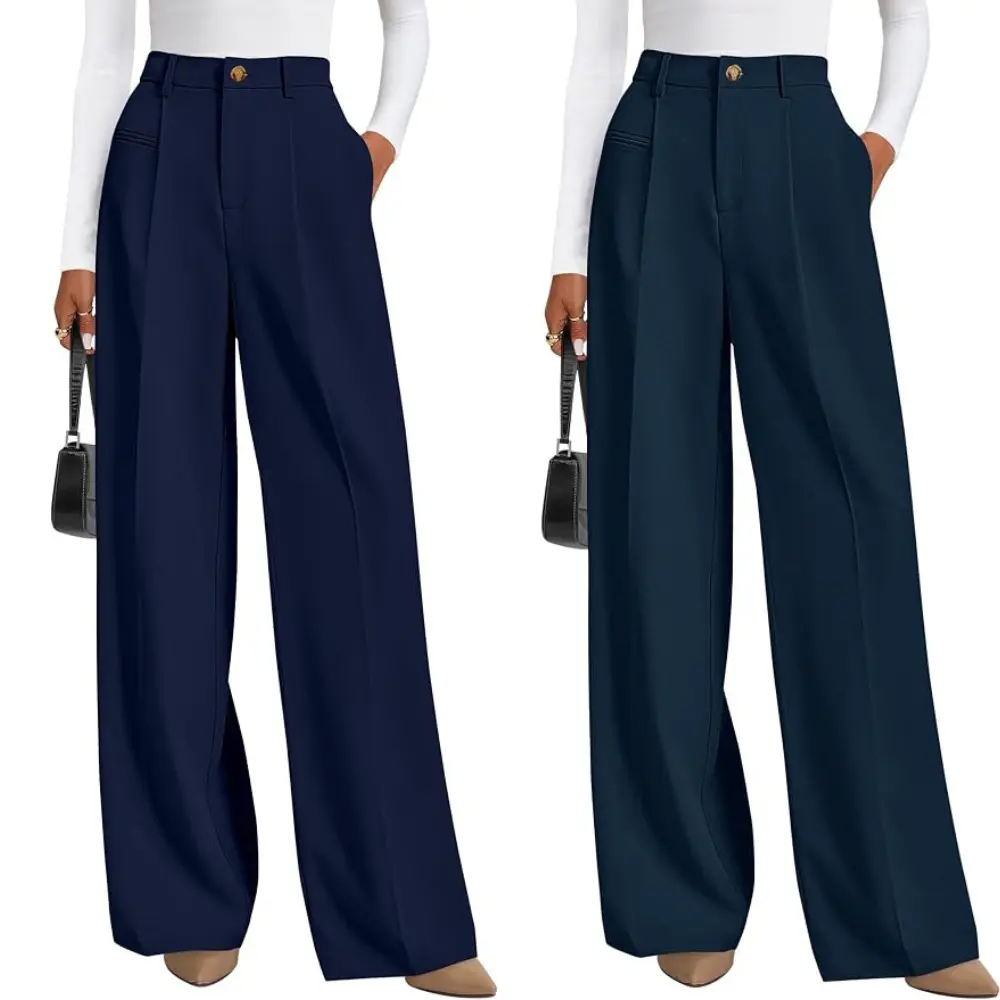 Wide Legs Dress Pants That Make Office Dressing Easier - Image 6