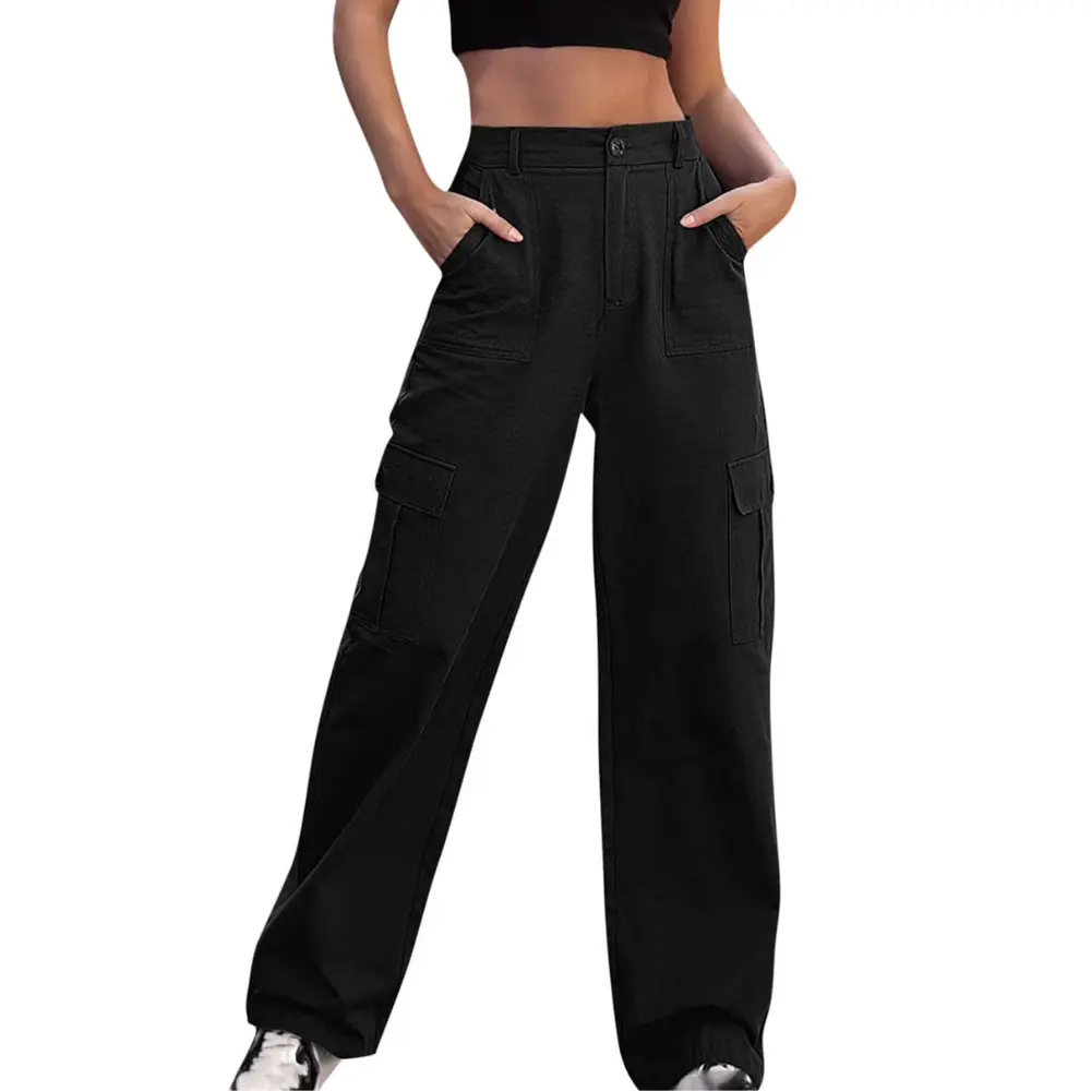 High-Waisted Cargo Pants Make Casual Style Simple and Confident - Image 7