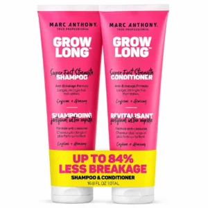 Marc Anthony Grow Long anti breakage shampoo and conditioner with caffeine and ginseng